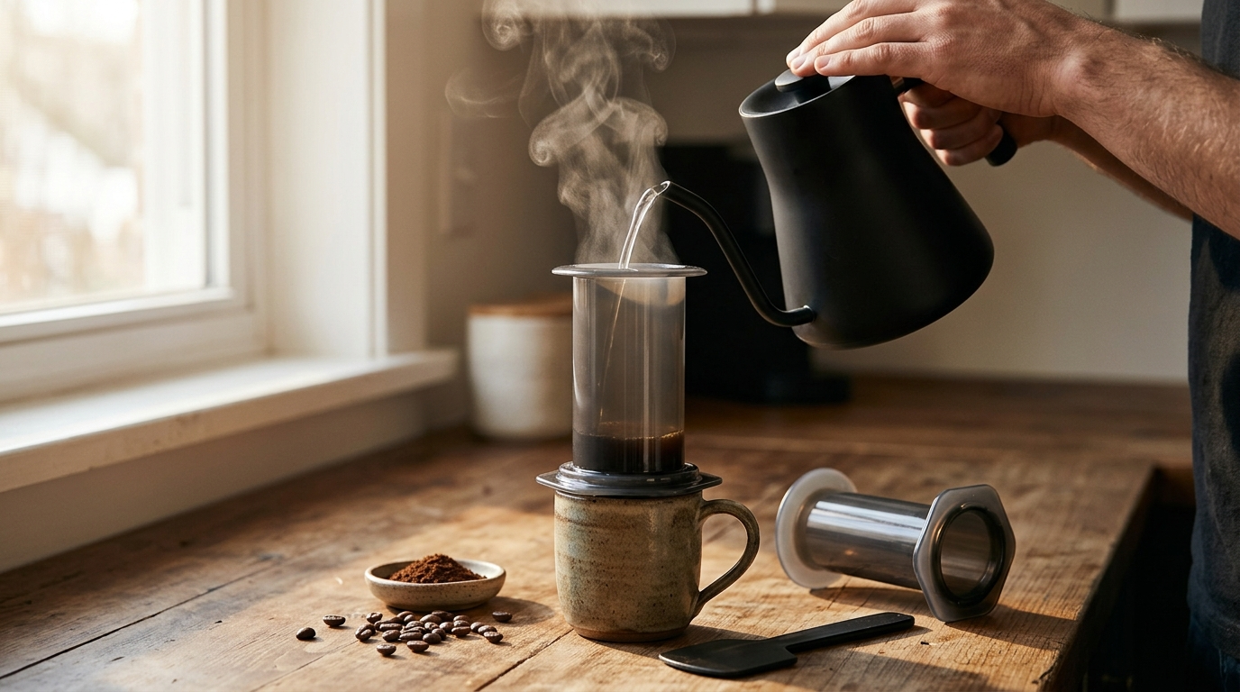 Featured image for Brewing Temperature for AeroPress