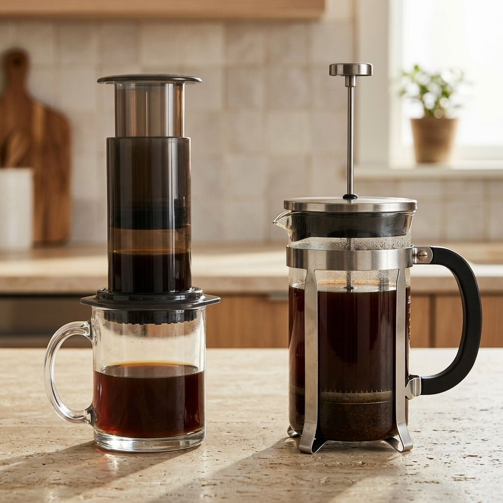 Where AeroPress, French Press Actually Differ
